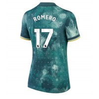 Camiseta Tottenham Hotspur Cristian Romero #17 Tercera Equipación Replica 2024-25 para mujer mangas cortas